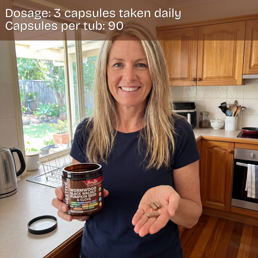 Black Walnut Wormwood Parasite Cleanser
