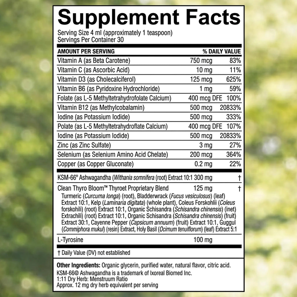 Iodine & Selenium Advanced Thyroid Support